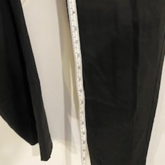 Clearout-Sandro one side peplum style black pants (3/4 length) size 36 - Picture 9 of 9